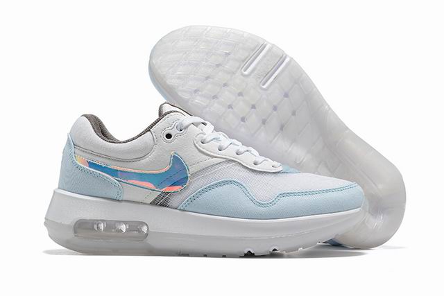 Nike Air Max Motif Women's Shoes Blue White-8